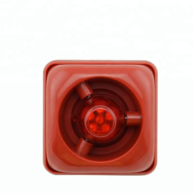 Thermal Optical outdoor red case fire alarm siren