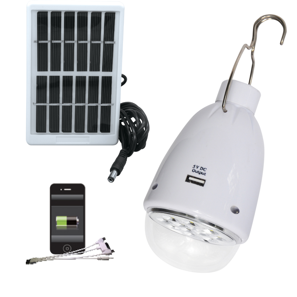 USB Rechargeable Tent Solar Light Outdoor Solar Torch Light