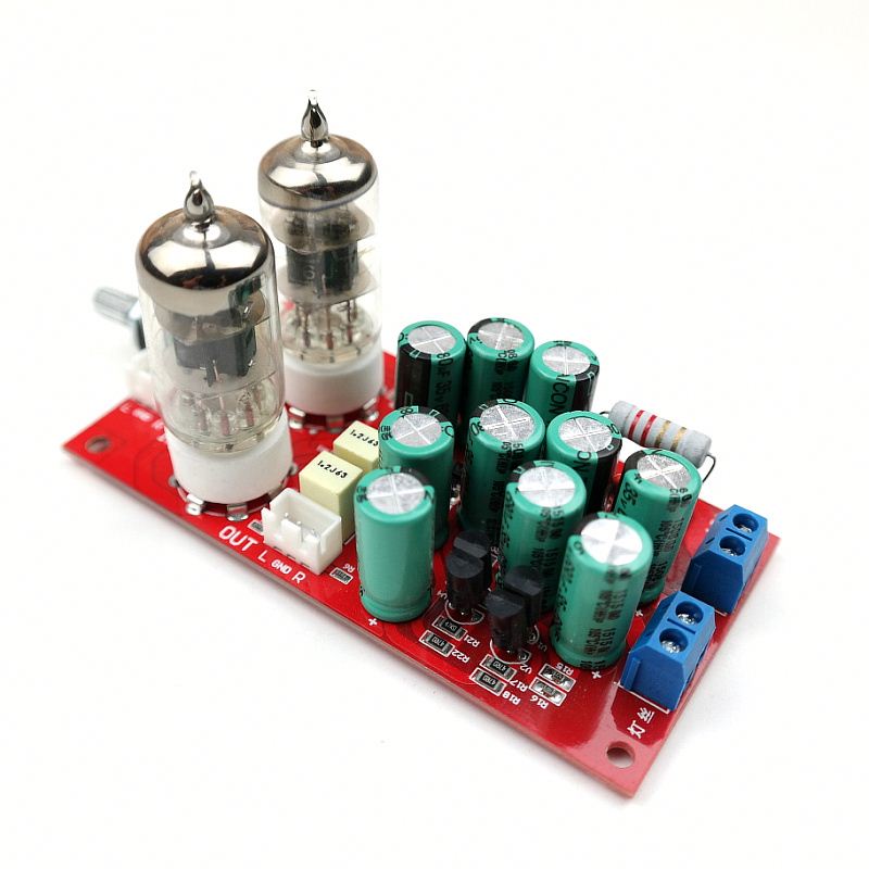6J1 HiFi stereo tube electronic valve Preamp Preamplifier amplifier board