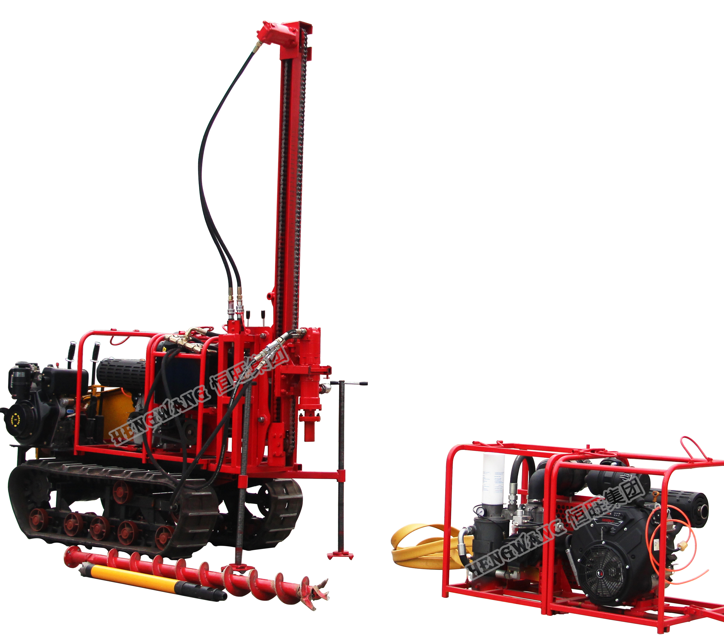 pneumatic rock bolt drilling rig dth drill rig deep rock new m60 drill rig