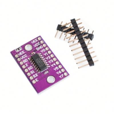 74HC4051 CD4051 single 8-channel digitally controlled electronic switch Multiplexers