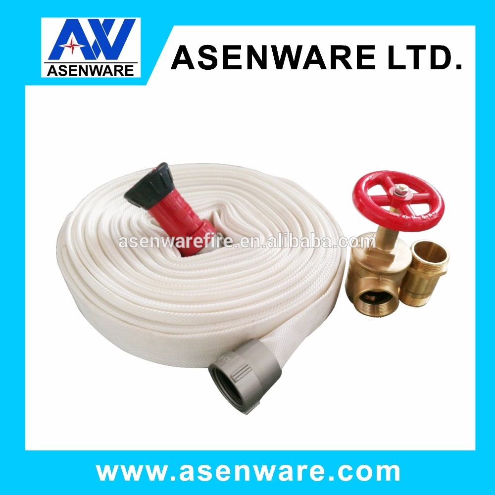 Fire hydrant cabinet fire hose for fire fighting system