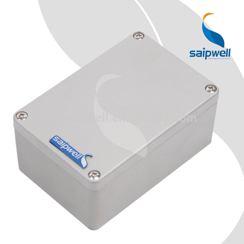 SAIPWELL IP67 120*80*55mm waterproof outdoor aluminum box enclosure