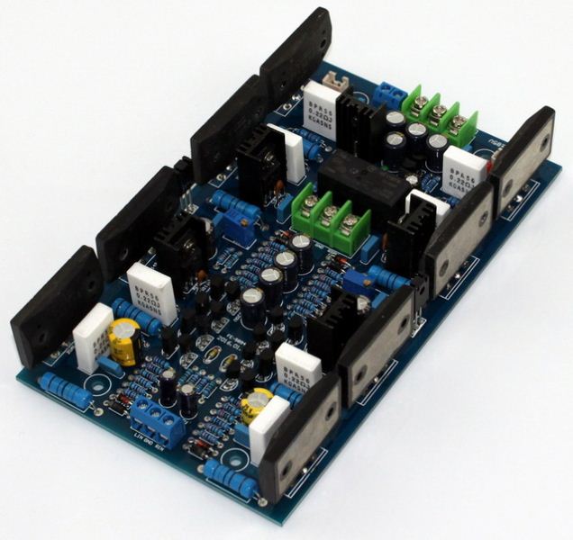 300W+300W 2SA1494 2SC3858 High Power Dual Channel Amplifier Board