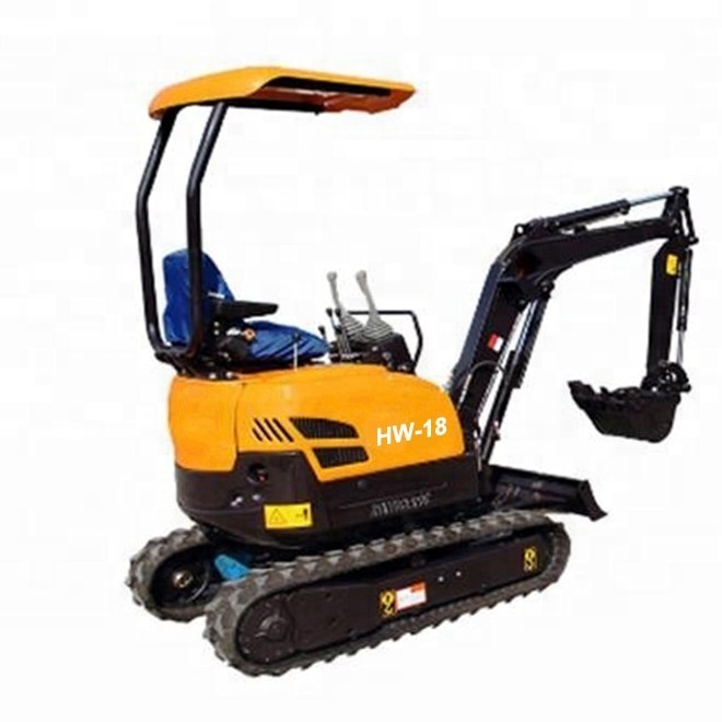 Mini hydraulic crawler excavator digger price in China