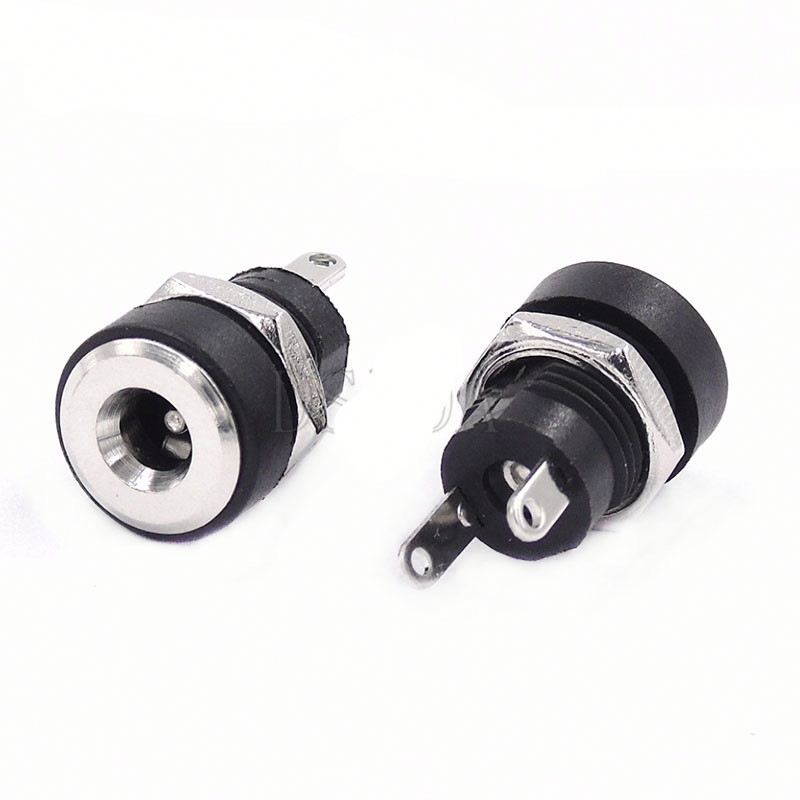 DC-022B 3A 12V Female DC Power adapter dc jack connector DC022B 5.5 X 2.5 2.1 mm 3.5 X 1.3 mm DC Power plug male