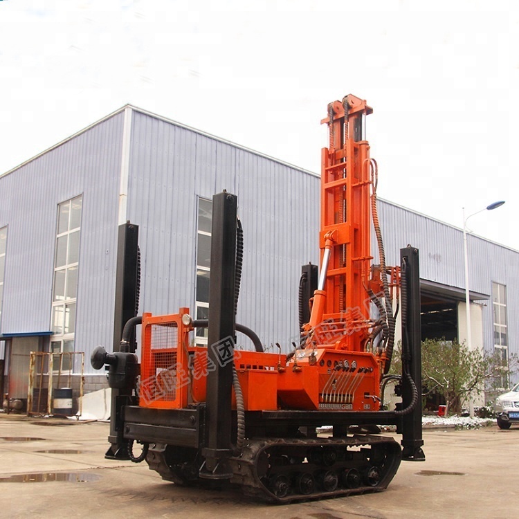 Pneumatic crawler rock drill