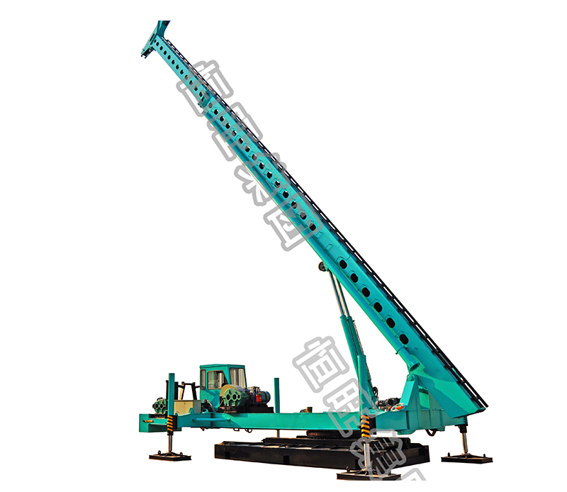 CFG crawler long spiral pile driver helical pile driver High power pile driver
