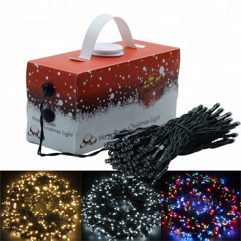 LED Star Salt Water Waterproof Festival Light outdoor christmas street light decoration tree net lights