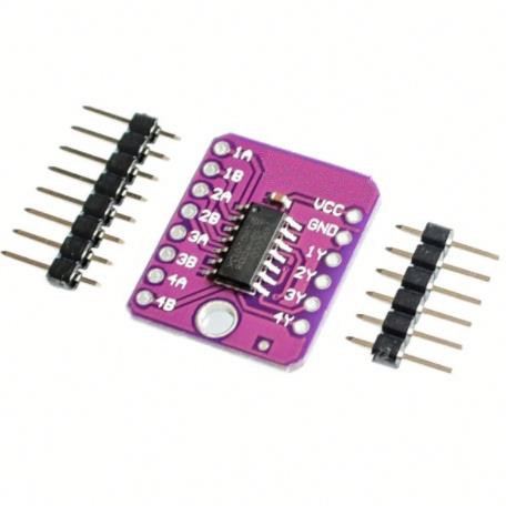 SN74HC00D four 2 positive input NAND gate module development board