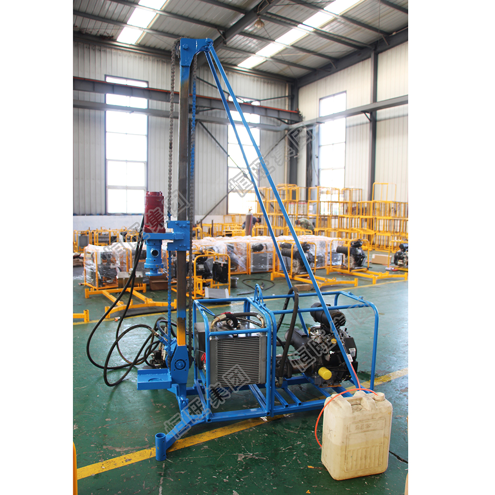 Mining Drilling rig two-unit Rock drill Machine with air compressor