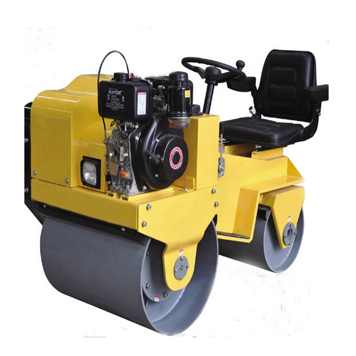 china hand compact manual vibrating road roller