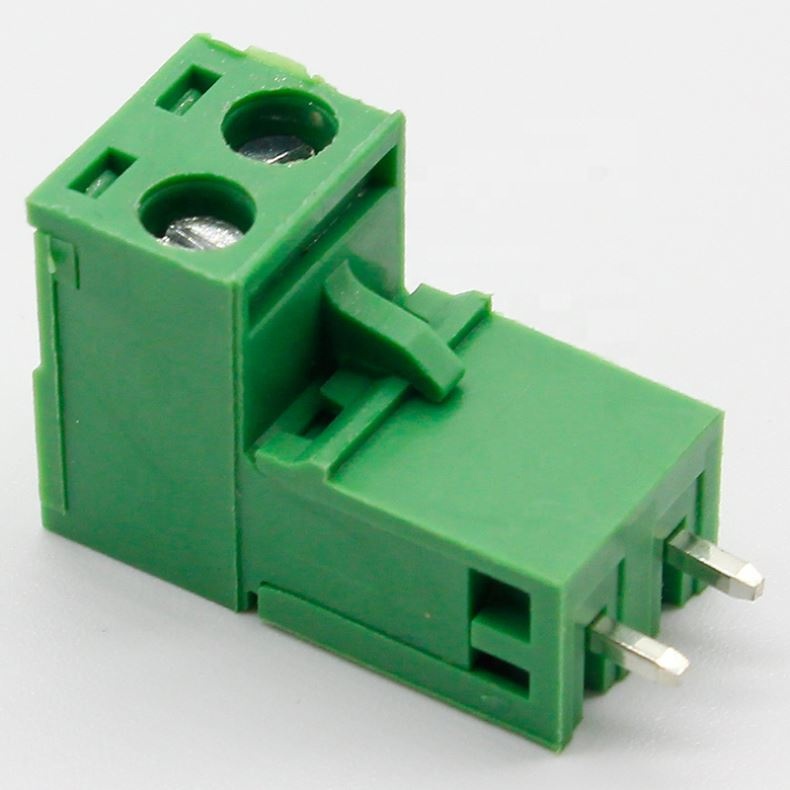 ht5.08 2pin Terminal plug type 300V 10A 5.08mm pitch connector pcb screw terminal block