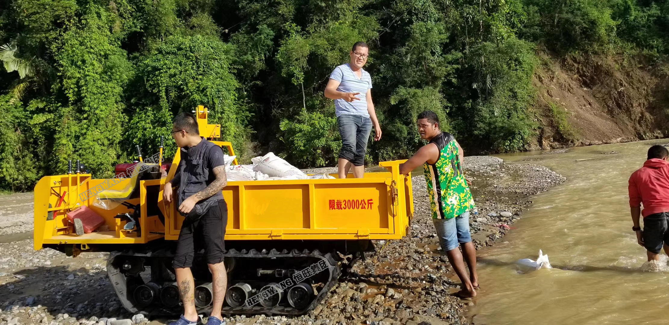 Crawler Dumper truck for sale in pakistan