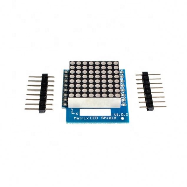 Matrix LED Shield V1.0.0 for D1 mini