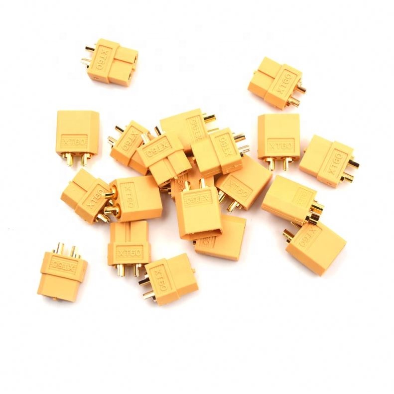 Golden XT60 XT-60 Male Female Bullet Connectors Plugs for RC Lipo Battery Plugs