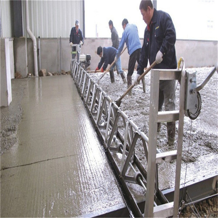 8m length Smooth surface finishing machine concrete truss screed