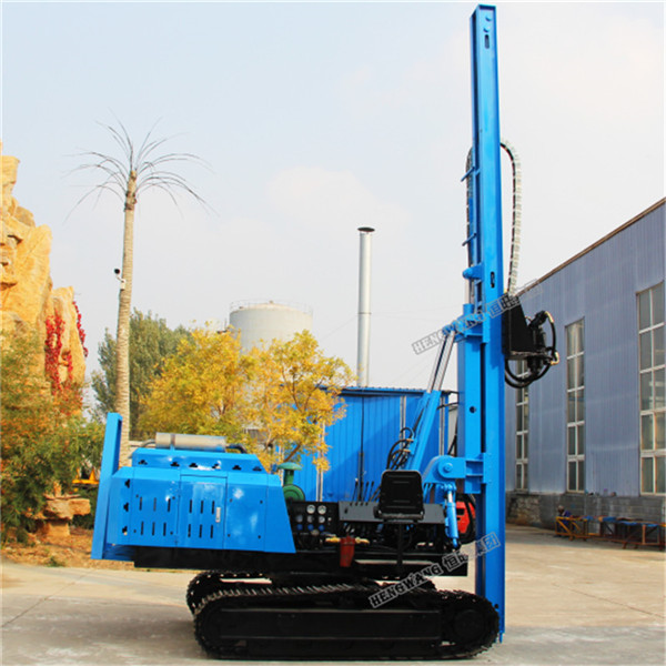 Construction machine high quality pile driver for guardrail post