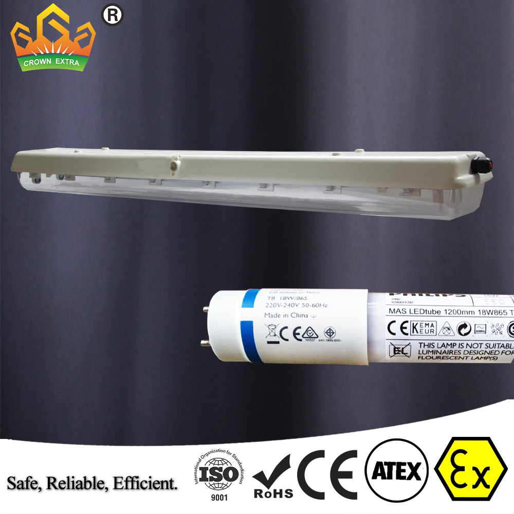 explosion proof fluorescent tube lights