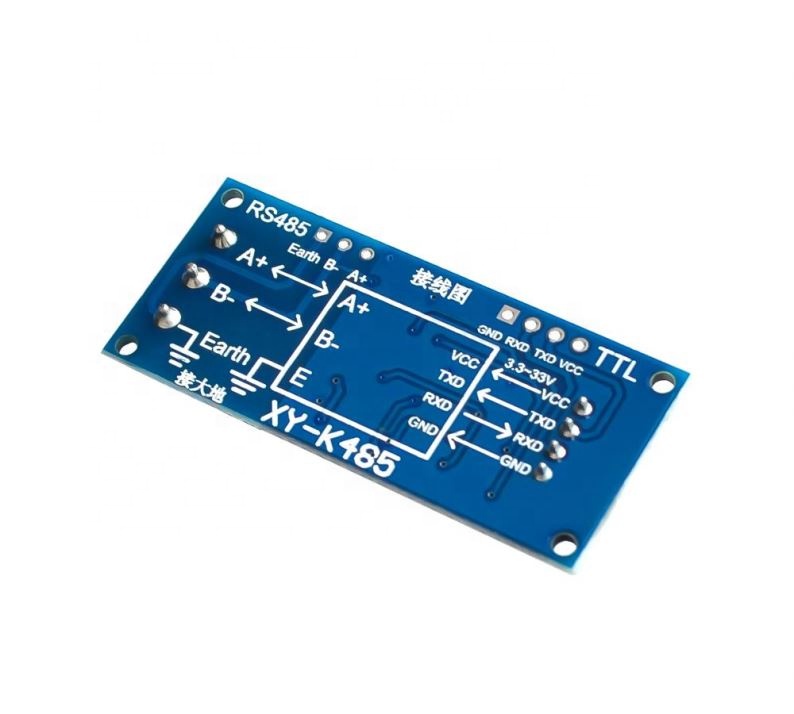 TTL to RS485 Power Supply Converter Board 3.3V 5V Hardware Auto Control Module For AVR Wide Voltage Singal Indicator