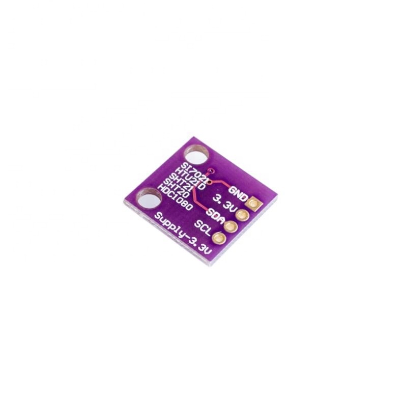 Temperature Humidity Sensor GY-213V-HTU21D I2C Replace SHT21 SI7021 HDC1080 Module