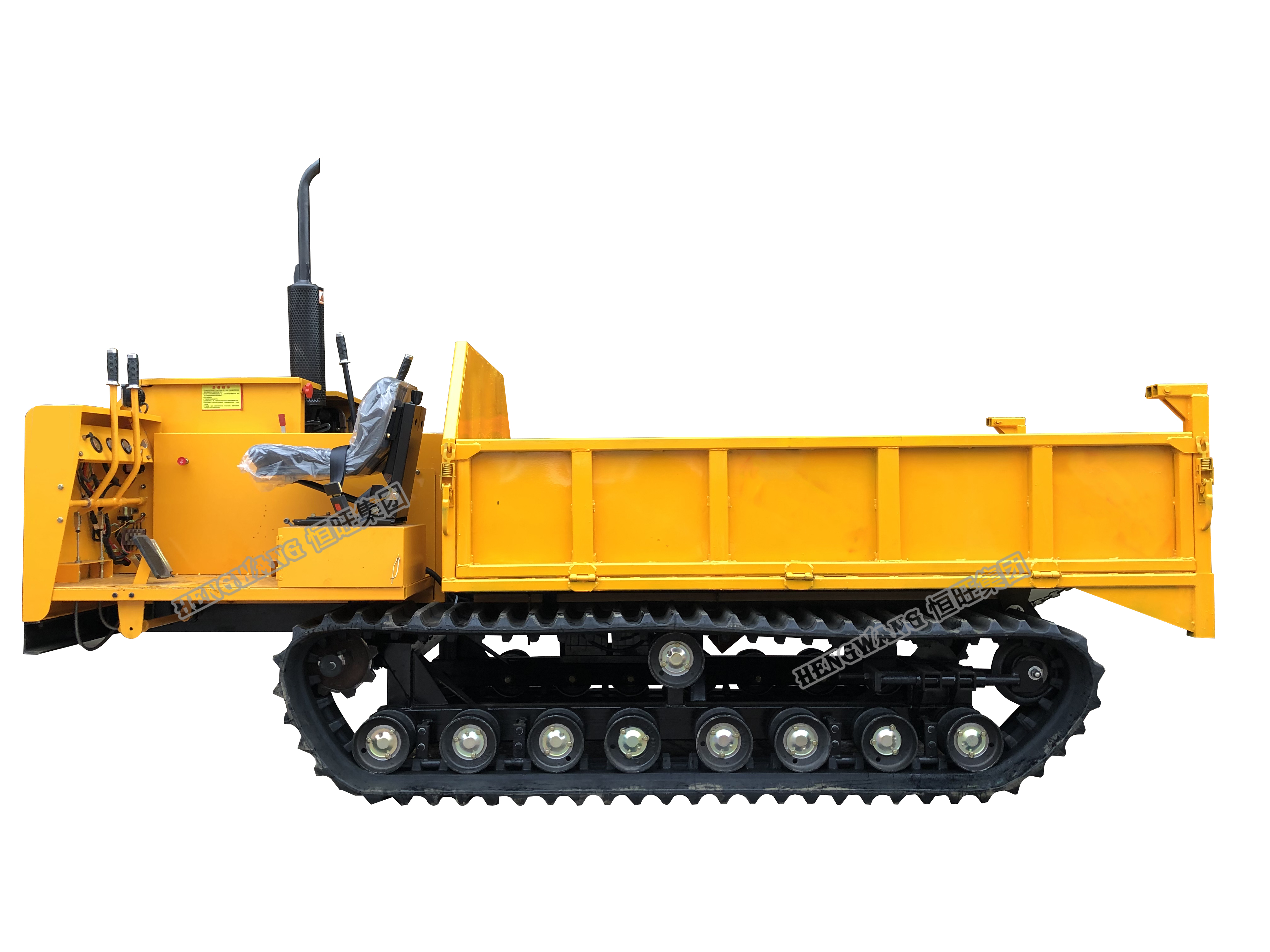 Crawler Dump truck rock crawler truck rubber tracked vehicle