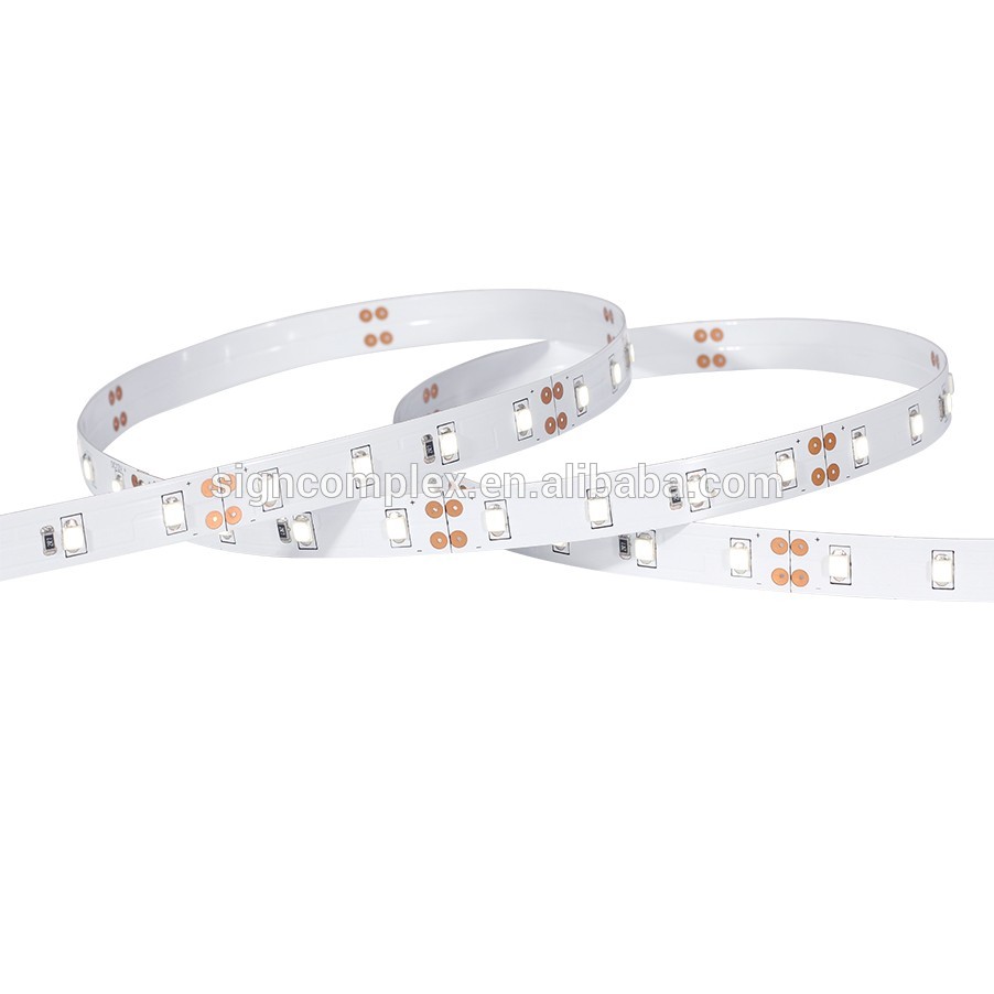 Shenzhen Signcomplex 140LM/W SMD 2835 Waterproof led strip light IP65 12Vdc with 3 years warranty