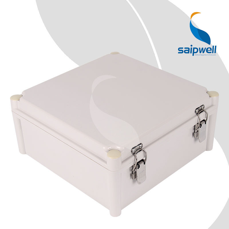 Manufacturer Saipwell High Quality Waterproof Case with Hasp and Hinges 280*280*130MM