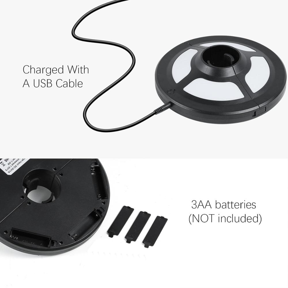 Leisure Outdoor Solar Power Umbrella With Led Light High Quality Patio Umbrella Light battery operated 36LED lights