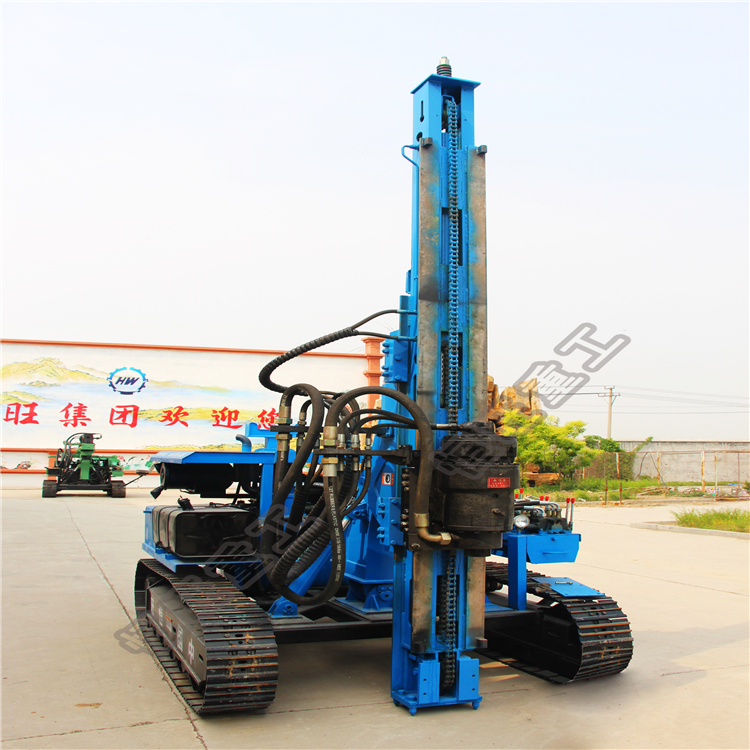 concrete pile driver construction auger pile driving machine 6m crawler pile driver