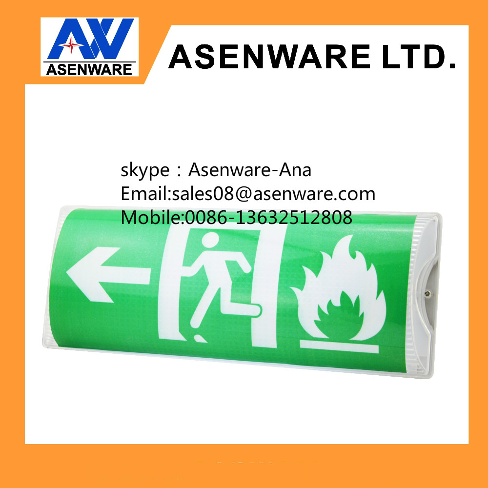 Hotels emergency light wall mounted can use as exit sigh