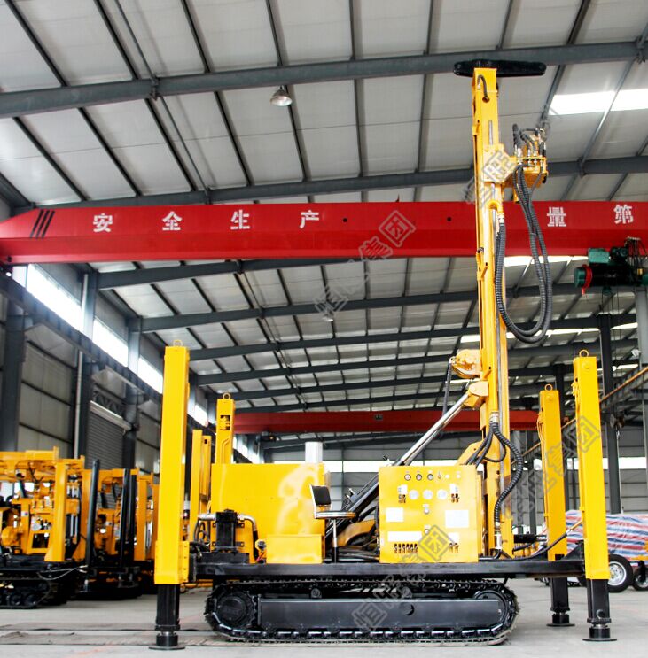 Crawler truck Mounted Borehole Air Drilling Rig