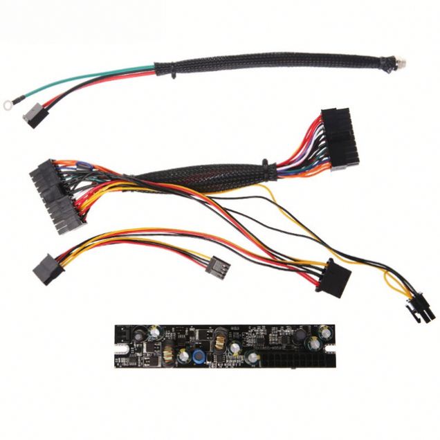 DC 12V 120W Pico PSU 24Pin Mini ITX DC To ATX PC Power Supply Module With Cable