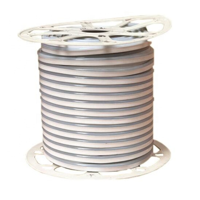 AC220-240V 120leds/M SMD 2835 Flexible Soft LED Neon Rope Strip Semicircular Bar Light 100meter