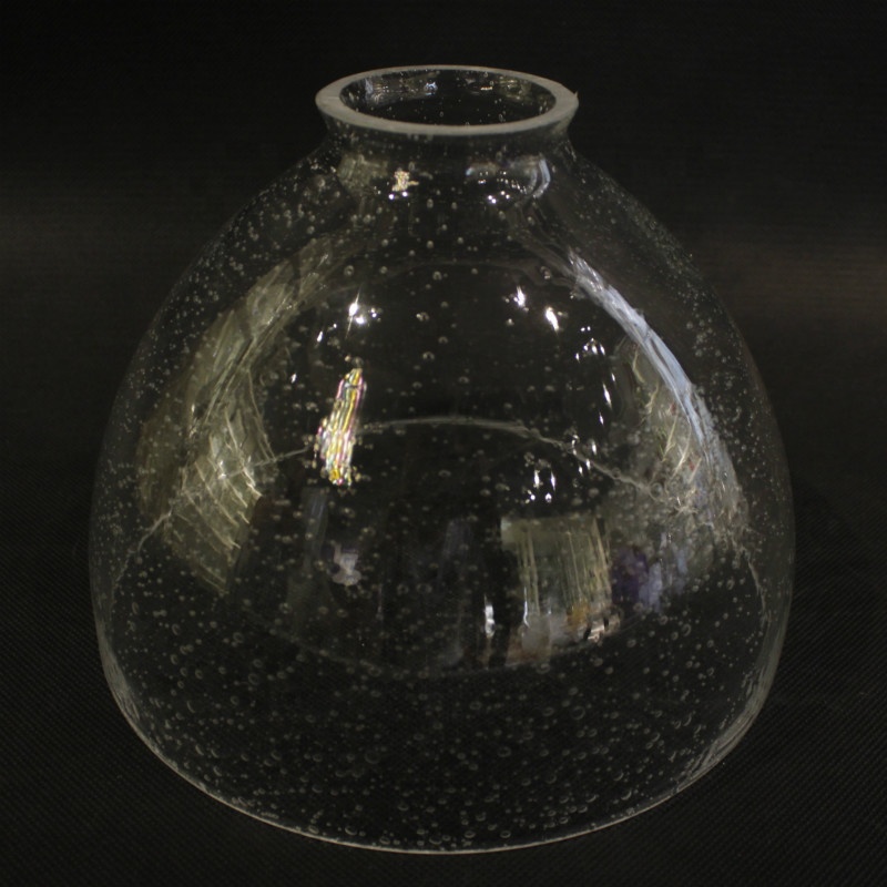 Custom Decorative Hand Blown Pendant Light Transparent Glass Lamp Shade