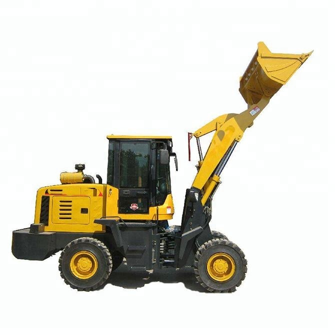 HW Brand Engineering construction machine 1 ton bucket wheel loader price/mini wheel loader