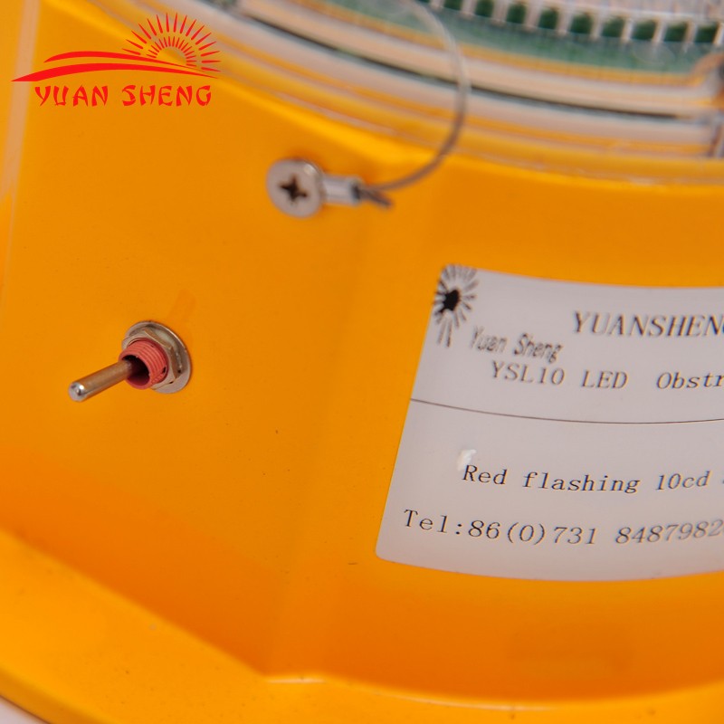 LED Solar Panel Bridges Blinking Warning lights Building LED Flashing Light