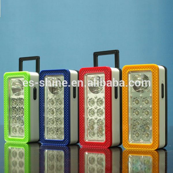 lead acid battery rechargeable led light small generator for camping