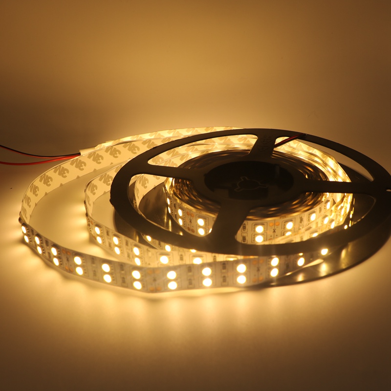 DC12V 5050 SMD 5M/lot RGB LED Strip Light No-Waterproof Led Tape flexible Strip Light 60Leds/m Tira Home Decor Lamp Car Lamp