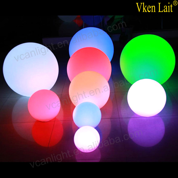Large Plastic pool light globes for Christmas snow