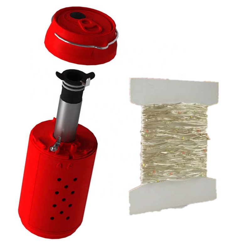 New Product Ideas 2019 Air Fuel Cell Seawater Salt Water Powered Outdoor Patio Christmas Copper Wire LED String Lights