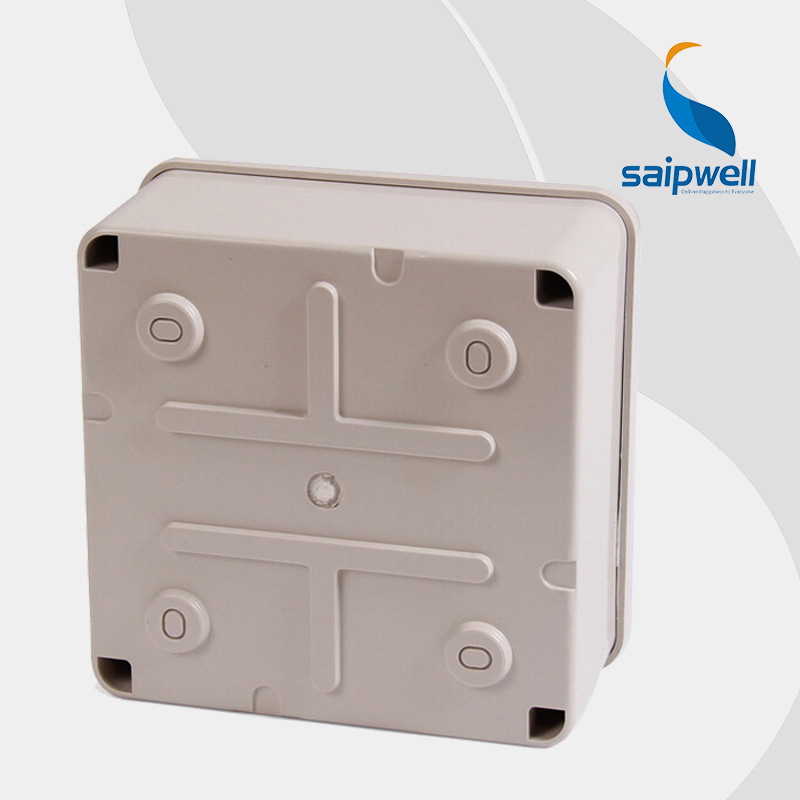 SAIPWELL Y IP66 DS-AG-1010-S 100*100*50 ABS Plastic Grey Cover Enclosure Outdoor Distribution Terminal Box