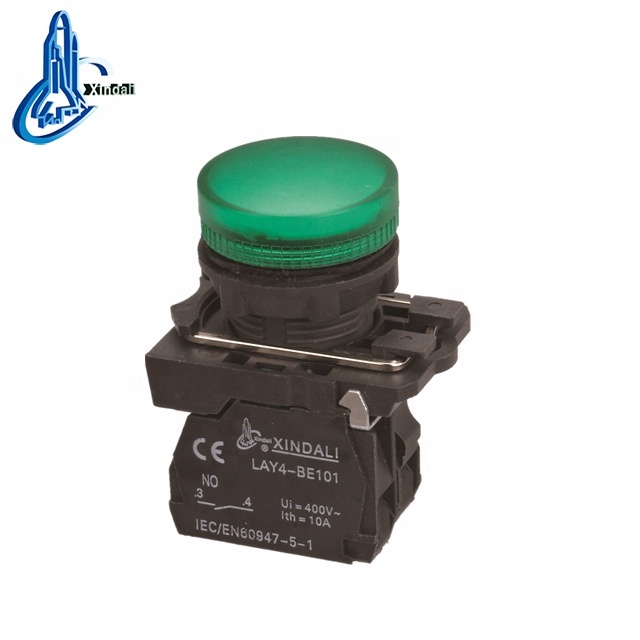 LAY4-EV63 xb4 pushbutton switch led light push button switch ip