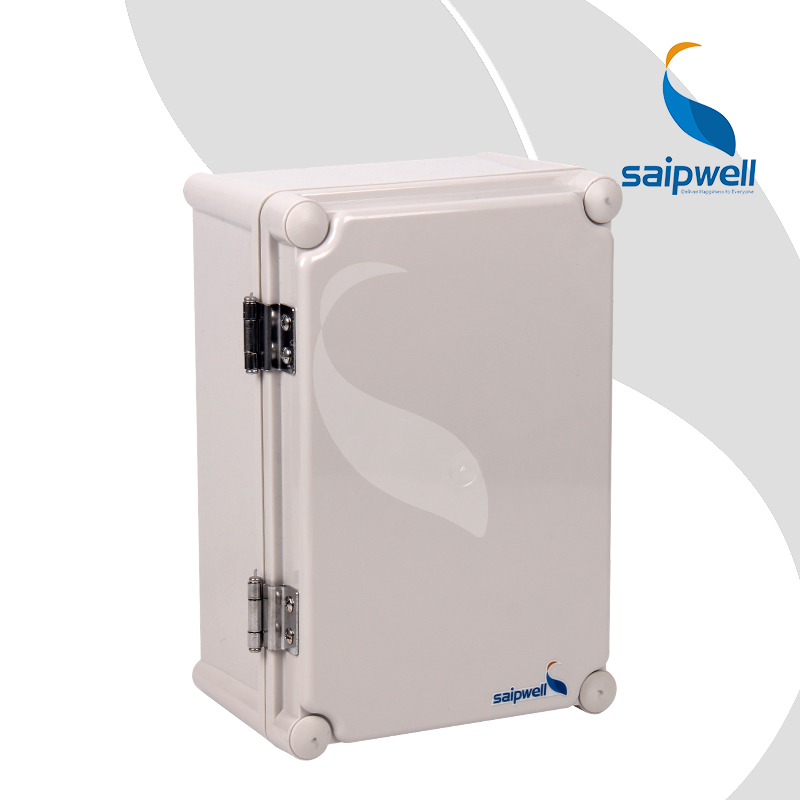 SAIPWELL IP66 Outdoor SS304 HINGHE WATERPROOF PLASTIC  POLYPROPYLENE BOX