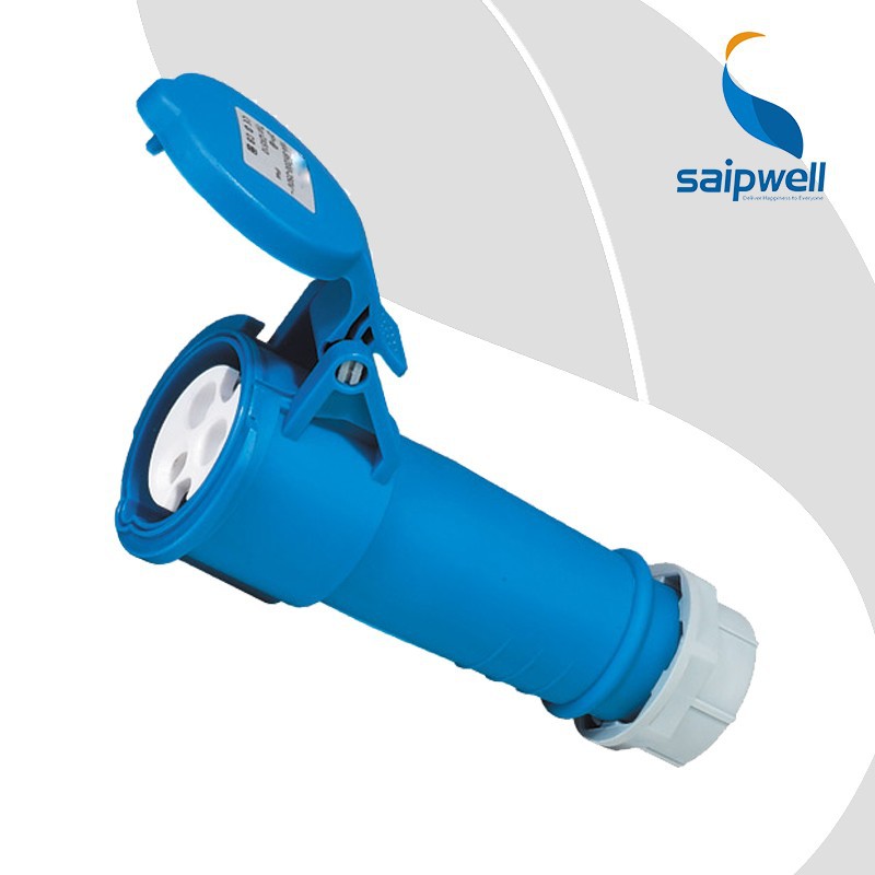 SAIPWELL New 2014 16a 3 Phase Male Female Plug Socket