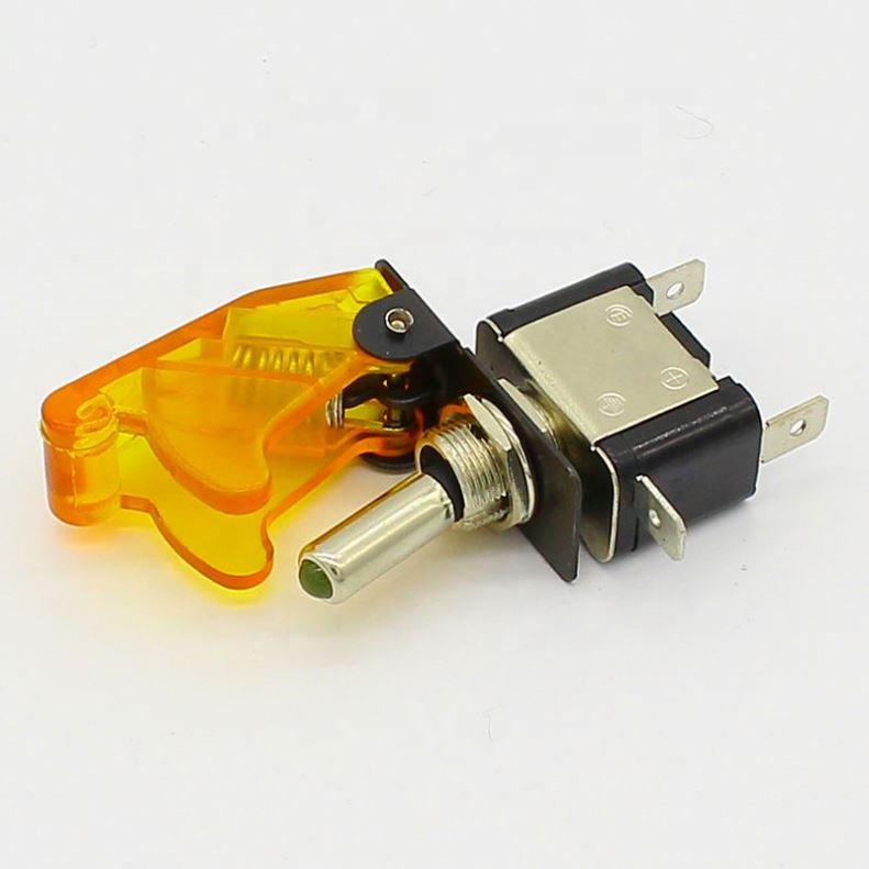 High Quality 4pcs Red 12V 20A Racing Car Truck Boat Cover LED Push Button Rocker Toggle Switch Control