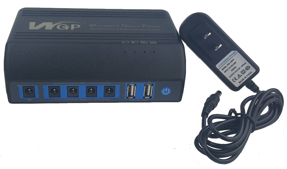 18650 rechargeable dc 12v emergency power supply