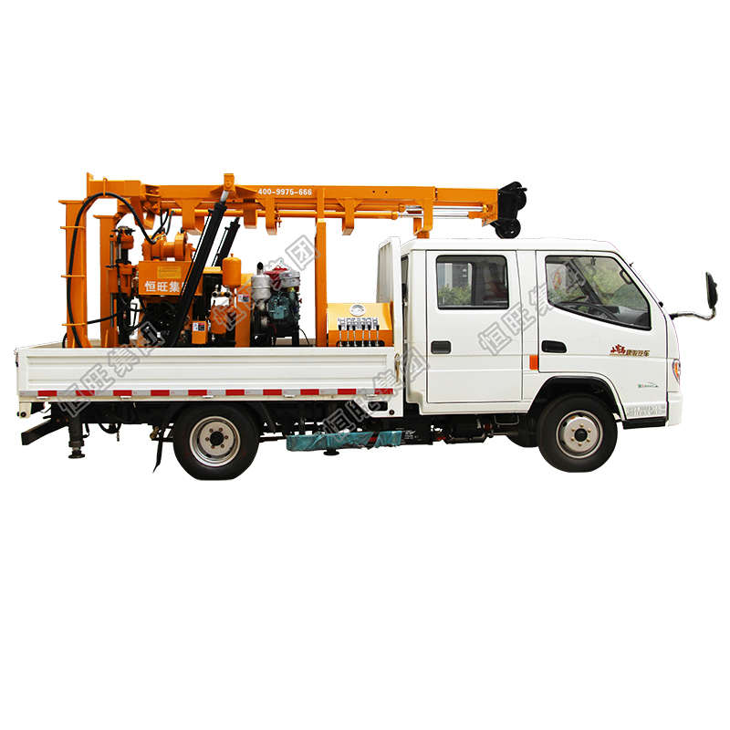Truck mounted water well hydraulic drilling rig machine price