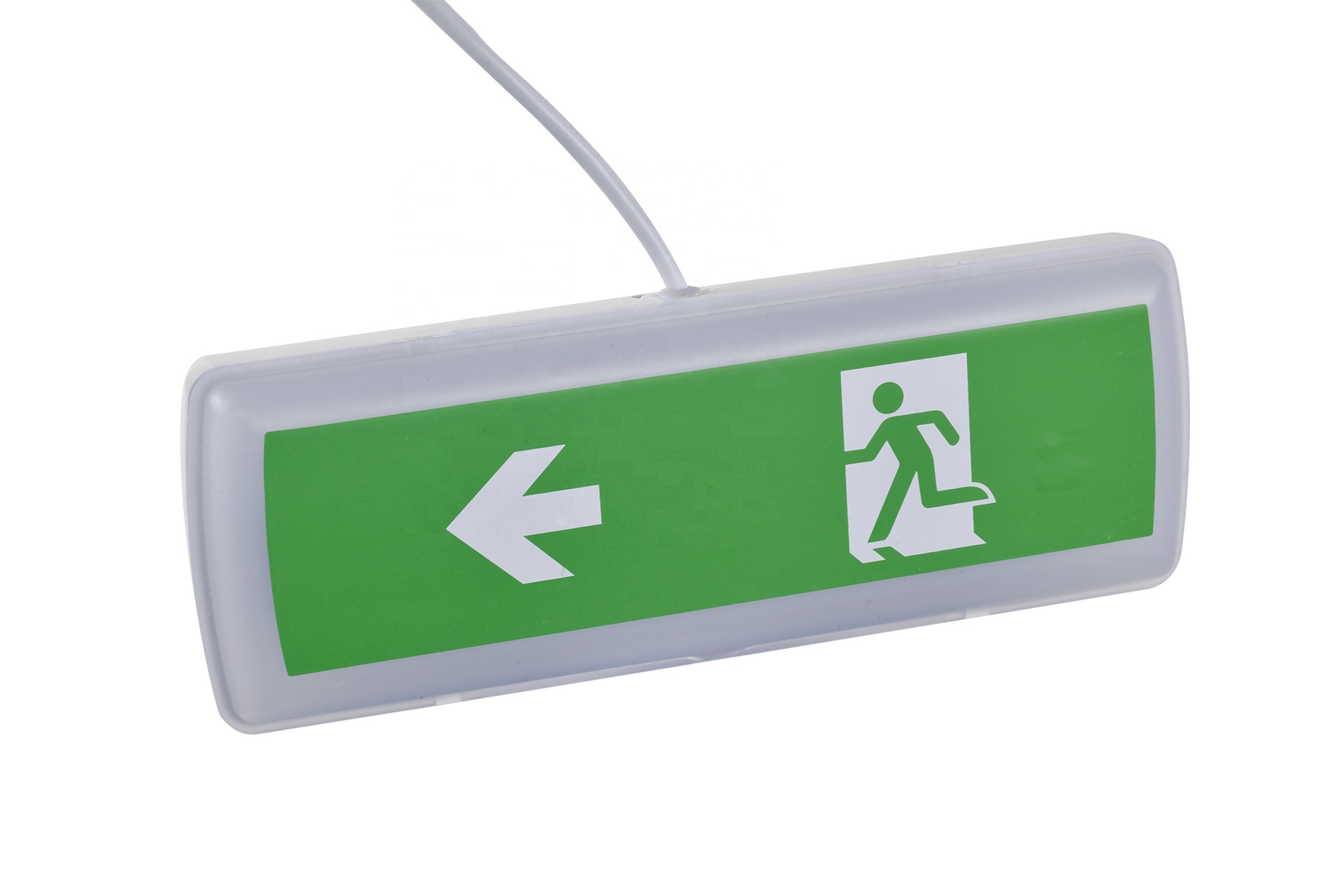 Ceiling Recessed Mounted LED Emergency Light Exit Sign and Fire Safety Exit Sign