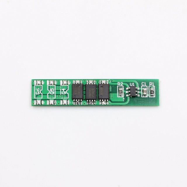 1S 18650 4.2V 3.7V lithium battery protection board 6A working current 7.5A current limiting protection